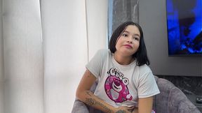 Sweet stepsister &mdash;  let me treat you with my new phone &mdash;  just give me your sweet pussy&#x270C; in return