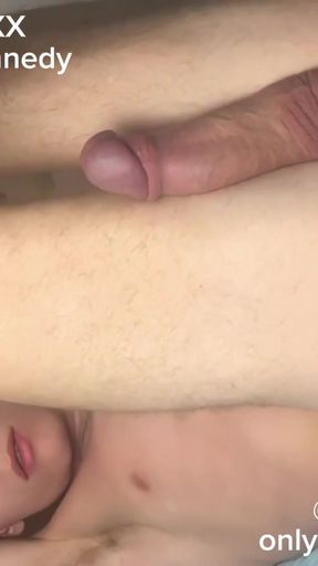 Key moment from "Hot Twink's Big Dildo Anal: Mind-Blowing Hands-Free Cum Explosion!"