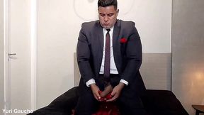 yuri gaucho - manager solo and cum on the flower
