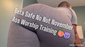 Beta Safe No Nut November Ebony Ass Worship - Royal Ro slave training hd mp4 1080p