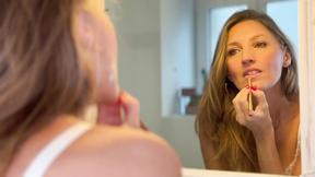 ”Penelope Chic frolics sensually in a configuration that she adores...”