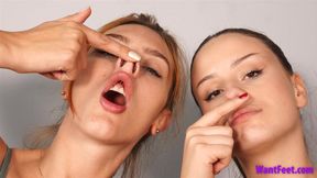 Showing Our Sexy Noses - Eskimo Kisses - HD MP4