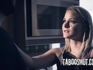 Homeless Golden-haired Teen Tempt And Bang With Married Chap