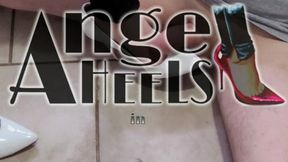 Under Angels white heels