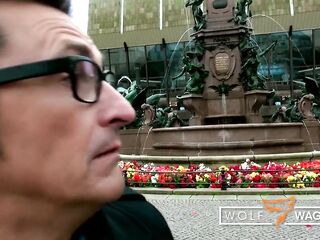 Morgan Rodriguez gets boned hard by a stranger! WOLF WAGNER