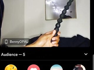 BennyOPAL Productions: Anal Training Live Pont Of Time two