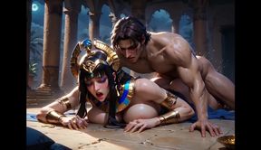 Cleopatra Anime Fucked by Sphynx God Ai