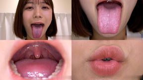 Mai Onodera - Erotic Tongue and Mouth Showing - MOV