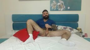 Big Hairy Jason Displays His Meat