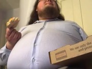 375 lb gainer Office Roleplay:  “Another Notch in Your Belt”