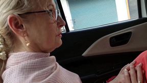 Blonde Mature Wife Enjoys Sex After Walk