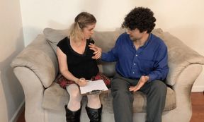 College Fucks Tutor And Gets An Unwanted Creampie