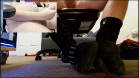 A Playful Exploration: My Partner's Socks