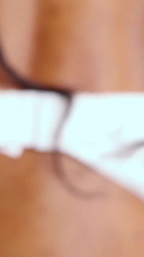 Busty Ebony Takes a Load