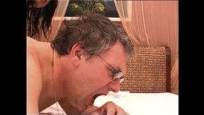 Big Cock in the Ass of a Wild Transgender Brunette