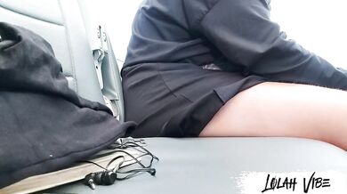 No Avião.. acho que não deveria fazer isto aqui