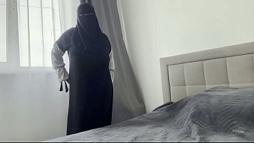 Your Arab female friend is masturbating and wants you to jerk off to her.