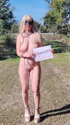 Introducing the Slave Girl to the Audience and Fans