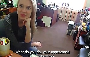 Fucking glasses - fucking job interview