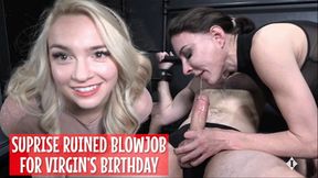 Birthday Blowjob Surprise