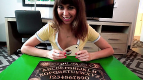 Spoiled Sis: Ouija board game with Riley Reid hd porn