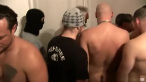 Charlotte Madison and Blonde teen gangbanged