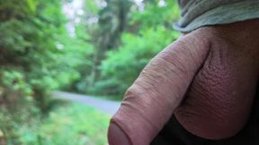 Risky Masturbation - Love to Cum Outside