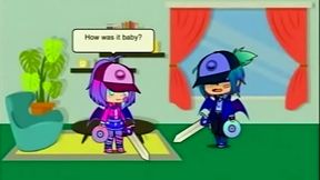 Random Gacha VHS clip saved on computer...