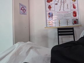 Nurse Attends to Patient with Priapism