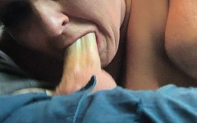 Walking Down the Road She&#039;s Masked so You Won&#039;t See Her Face Start Shagging That Juicy Cock and His Cum She&#039;s Gonna Tadte