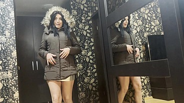 I received a jacket from my impotent husband and decided to try it on with his friend