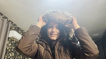 I received a jacket from my impotent husband and decided to try it on with his friend