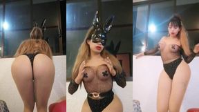 me gusta demasiado ponerme trajes sensuales y hacer estos bailes para que se masturben