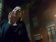 Inhale 21 smoking fetish and urban nudism in Montreal by Gypsy Dolores