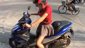 ”After a day out huge boobs Asian amateur jerked his big dick in the hotel”