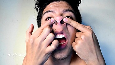 Nose fetish big-nose, dreichwe, large-nose finger-in-the-nose, man-s-nose, nosed-hairs, flexible-nose