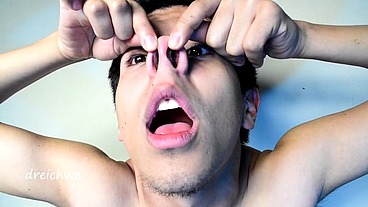 Nose fetish big-nose, dreichwe, large-nose finger-in-the-nose, man-s-nose, nosed-hairs, flexible-nose