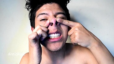 Nose fetish big-nose, dreichwe, large-nose finger-in-the-nose, man-s-nose, nosed-hairs, flexible-nose