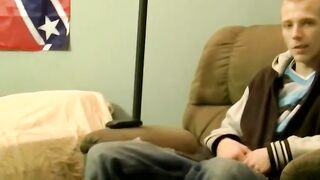 UNBELIEVABLE Chiseled American Stud Unleashes EPIC Load on Cam!