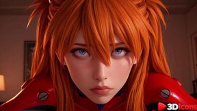 asuka langley had sex with a black man to raise funds for the organization [ai]