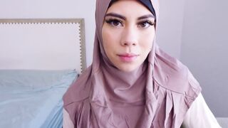 This is the first time that cute Mila Marie has shown whats under her hijab