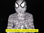 SPERM WEBS: I FUCKED SPIDER-MAN SO HE COULD RECOVER THE ABILITY TO SHOOT WEBS!!!