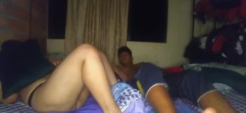Sucking and Riding My Friend's Cock