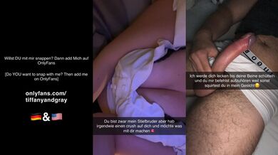 Girl wants to fuck Stepbrother on Snapchat German
