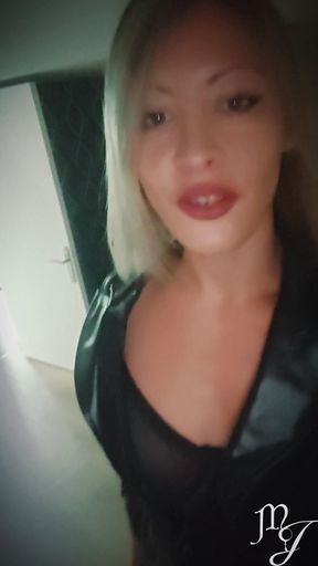 Preparation of My Dungeon and Wetlook Outfit - Maitresse Julia