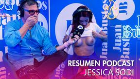 Amateur babe Jessica Sodi gets off in public with big tits and sex toy