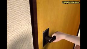 Hentai Anime Couple Enjoy Steamy Sex During Late Night Pizza Delivery Session