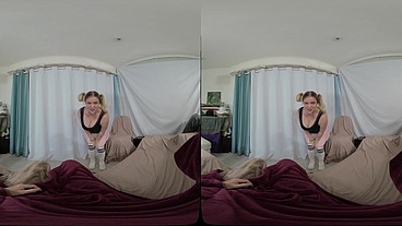 Sassy stepdaughter gets her stepdad to fuck her tight young wet pussy.