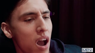 MEN - Angel Elias Visits Tattoo Artist Ethan For Some New Ink, Ends Up Eating And Fucking His Hole