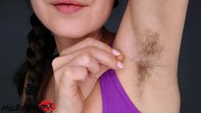 Worship My Too Hairy Armpits b4 I shave